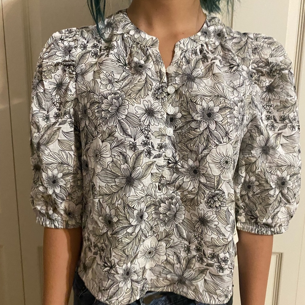 Ana Floral Blouse